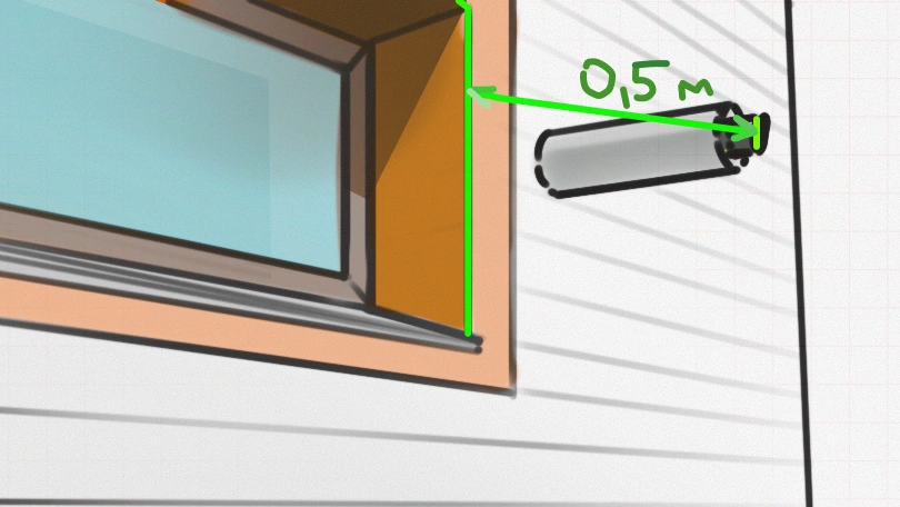 Коаксиальный дымоход расстояние от окна Коаксиальный дымоход расстояние от окна