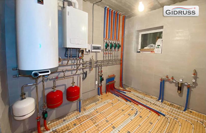 Котельная с котлом BAXI LUNA 3