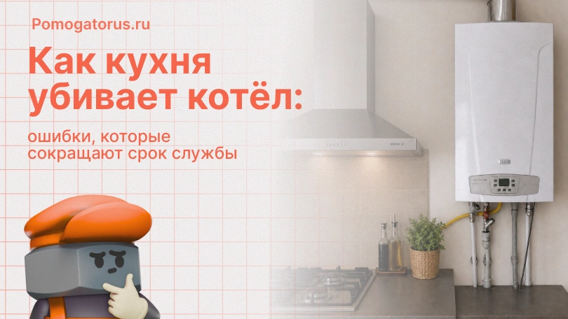 Как кухня убивает газовый котёл: ошибки, которые сокращают срок службы Как кухня убивает газовый котёл: ошибки, которые сокращают срок службы