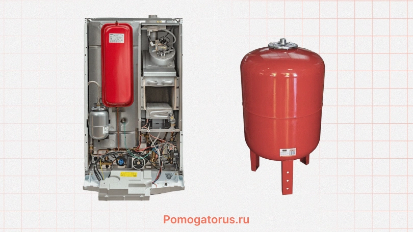 Встроенный бак в котле и внешний расширительный бак: в чём разница? Встроенный бак в котле и внешний расширительный бак: в чём разница?