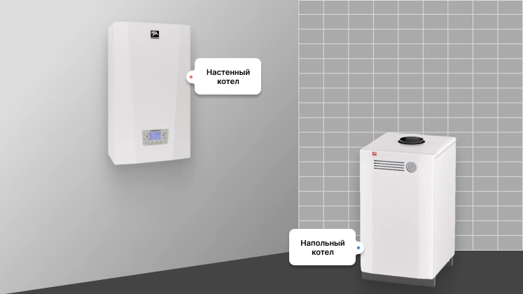 Настенный или напольный котел как выбрать Настенный или напольный котел как выбрать